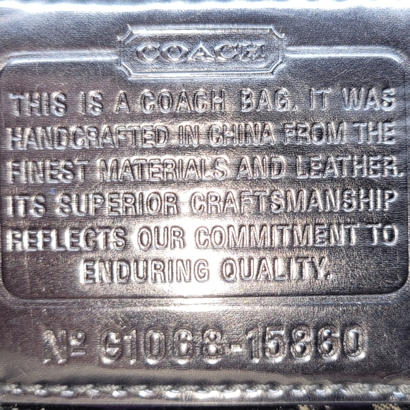 Coach Poppy Purse - Picture 7 of 7